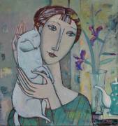 With white cat(SOLD)  » Click to zoom ->