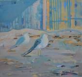 Two seagulls (SOLD)  » Click to zoom ->